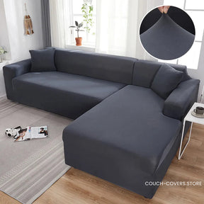 Charcoal Couch Cover