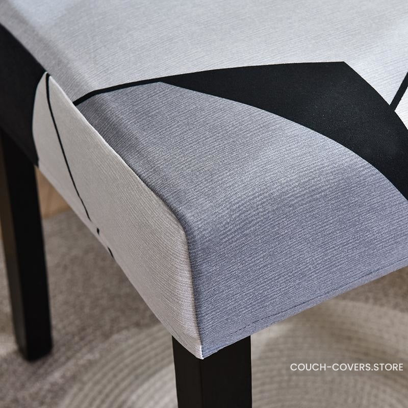 Grey and White Chair Covers