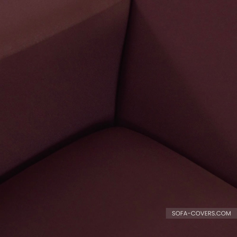 Brown sofa cover