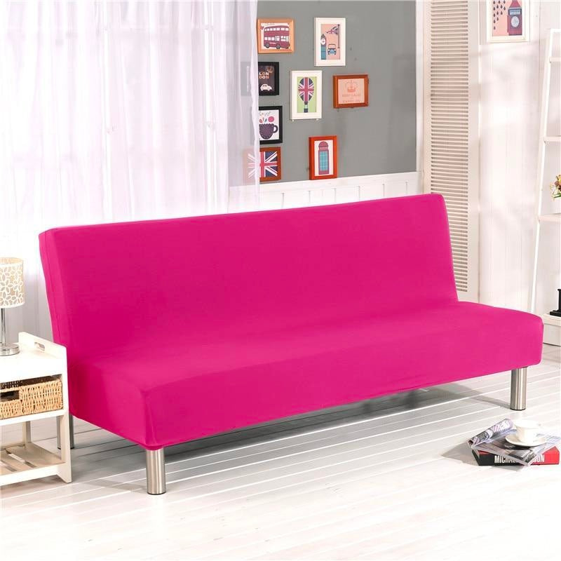 Pink futon cover