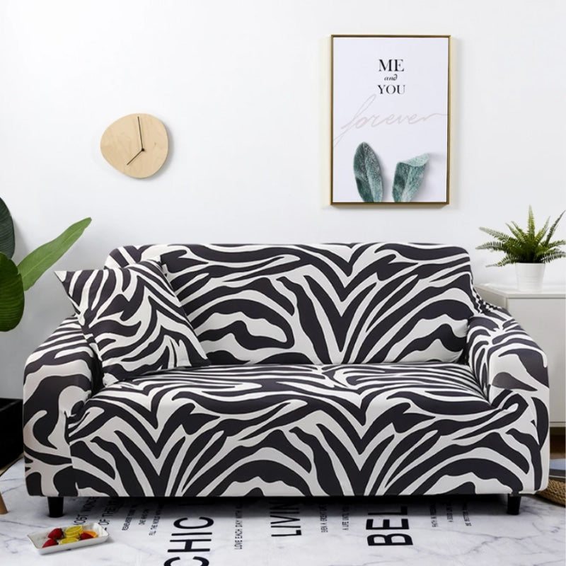 Zebra print couch cover Couch Covers