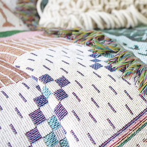 Boho Couch Cover Throw