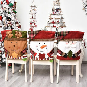 Christmas Hat Chair Covers