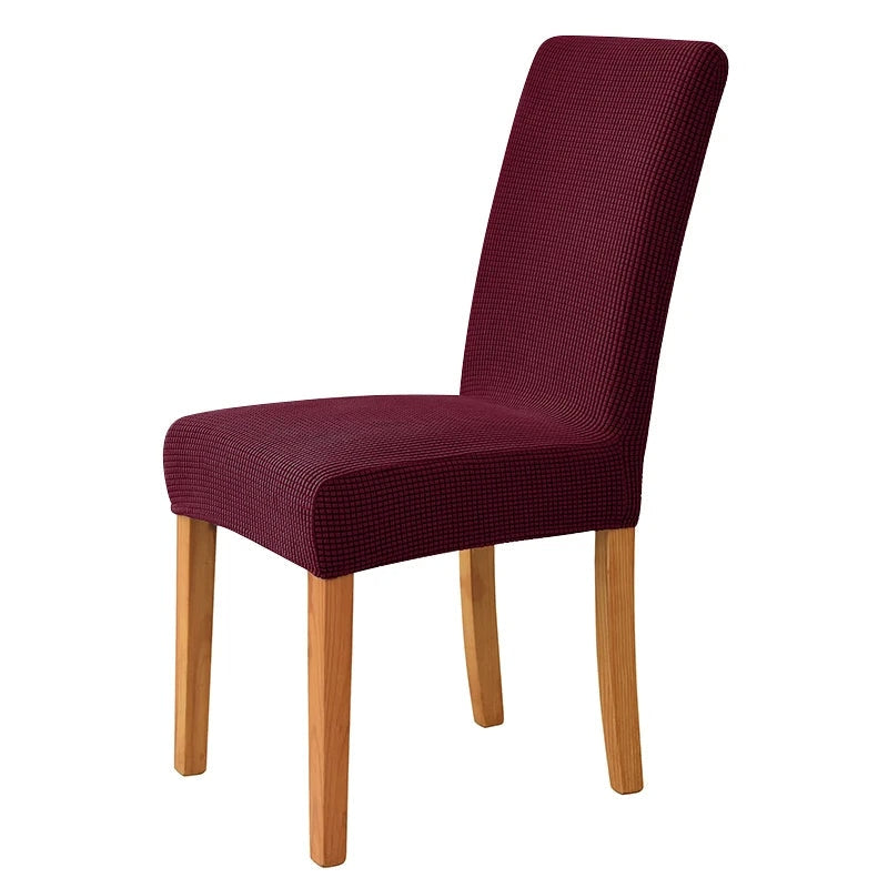 Dark Red Chair Covers