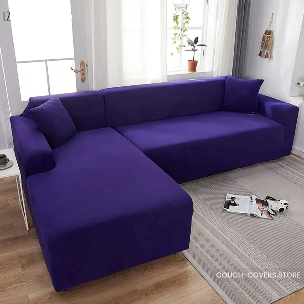 Indigo couch cover