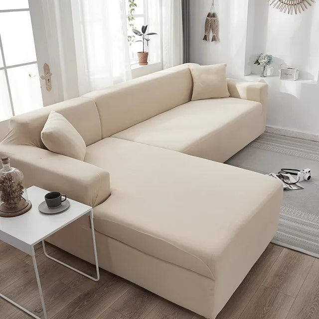 Ivory couch cover