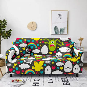 Kids couch cover 1 seat (35-55’’ | 90-140cm) / Monster