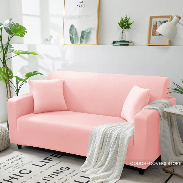 Light Pink Couch Cover