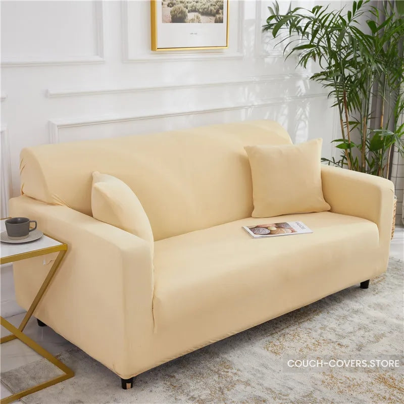 Light Yellow Couch Cover