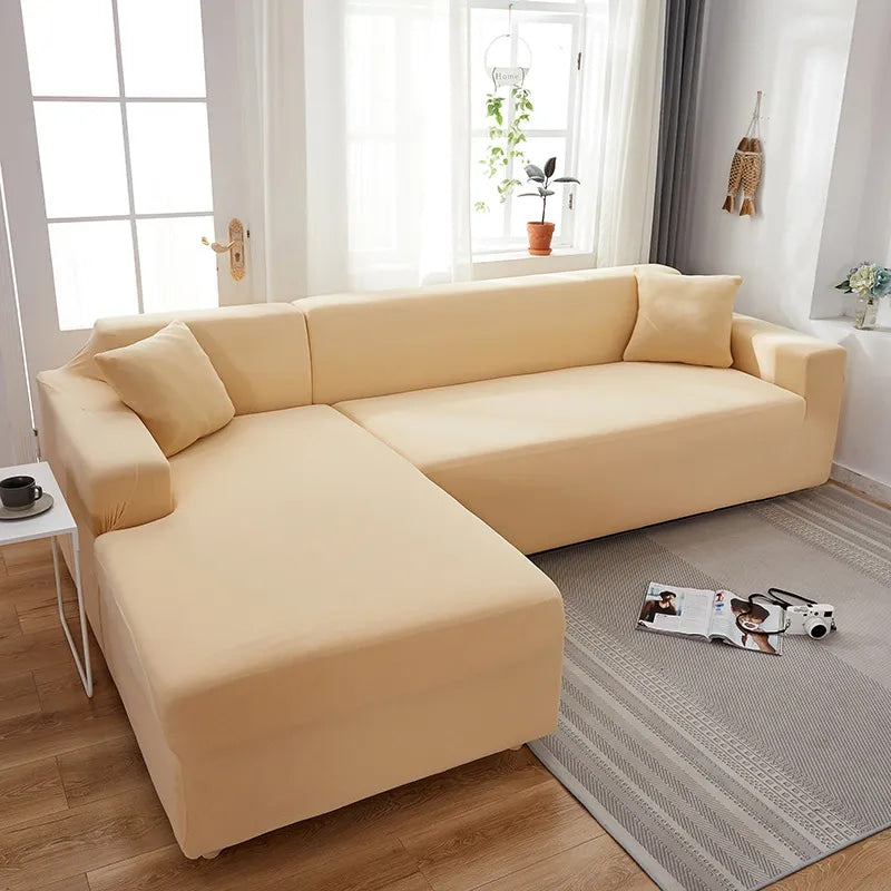 Light Yellow Couch Cover