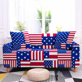 American flag couch cover