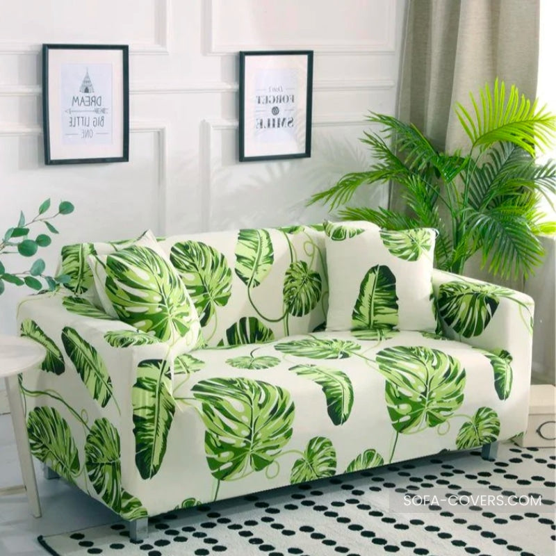 Banana leaf couch cover