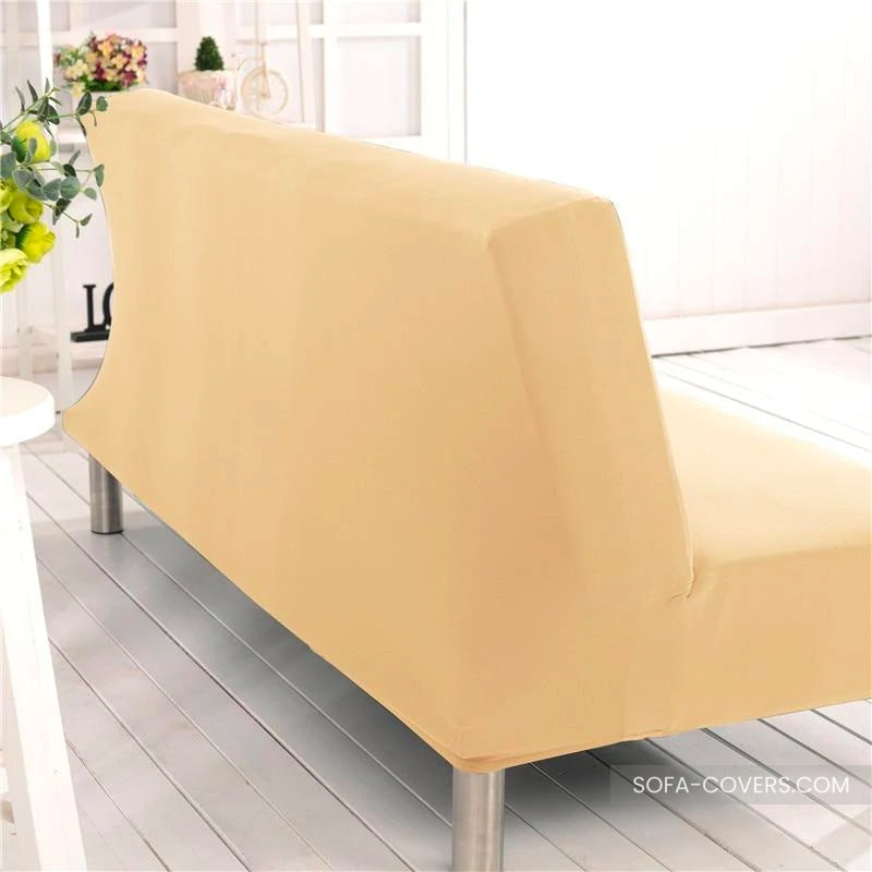 Beige futon cover