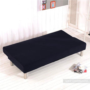 Black futon cover