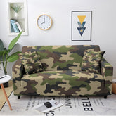 Camouflage couch cover