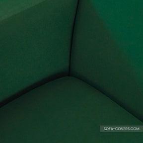 Green couch cover
